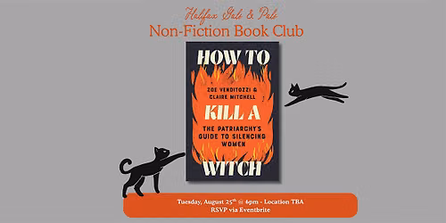 G&P August Non Fiction Book Club: How to K*ll a Witch
