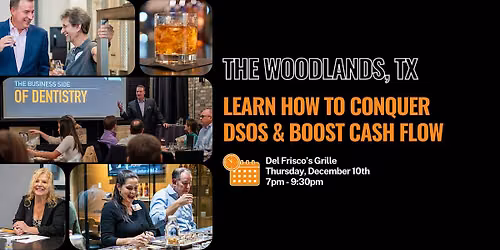 Learn How to Conquer DSOs & Boost Cash Flow - The Woodlands, TX