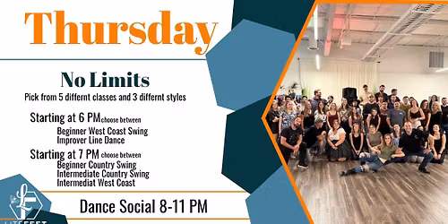 No Limits Dance Classes and Social