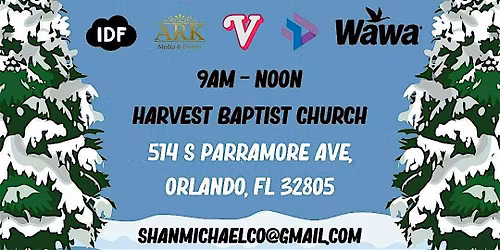 7th Annual Sh\u0101n Michael Co. Christmas Day Donation Drive