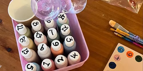 Christmas pottery painting  & Prosecco 