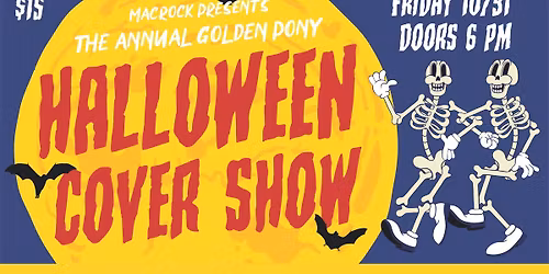 Halloween Cover Show at The Golden Pony (18+)