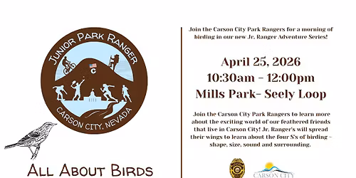 Jr Park Ranger Adventures Presents - Birds