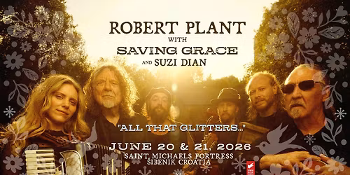Robert Plant with Saving Grace and Suzi Dian - 20-21-22. lipnja