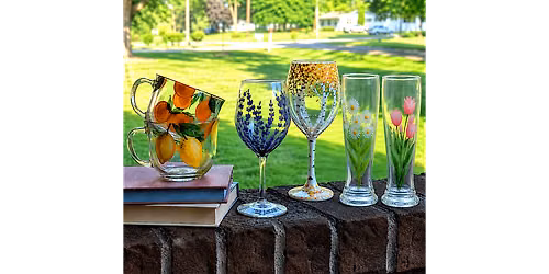 Custom Painted Glassware - Paint and Sip in Indianapolis | Classpop!\u2122