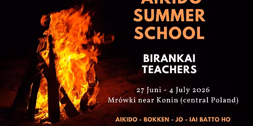 Aikido Summer School 2026 - Mr\u00f3wki