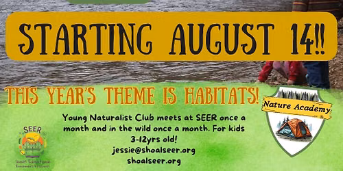 Young Naturalist Club returns for Fall 2026