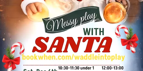 Messy play with Santa