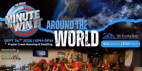 2nd Annual Minute to Win It: Around the World \ud83c\udf0d