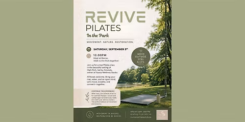Pilates in the Park & Contrast Therapy