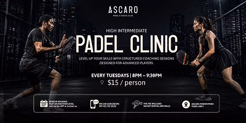 Padel Clinic - High Intermediate