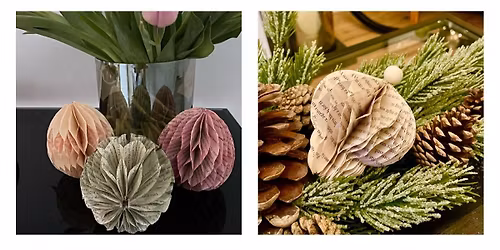 Book Page Crafting Night