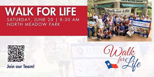 Team St. Theresa at Walk for Life