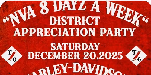 NVA 8 Dayz A Week District Appreciation Party