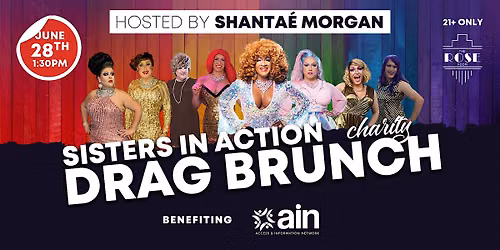 Sisters in Action Charity Drag Brunch - June 28 2026