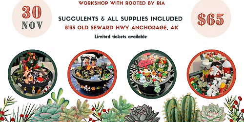 Winter Wonderland Fairy Garden Workshop
