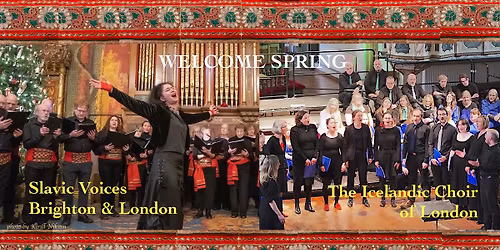 Welcome Spring with The Icelandic Choir of London and Slavic Voices