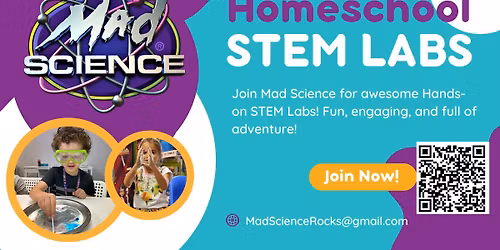 Mad Science Homeschool STEM Labs at the Clermont Arts & Rec
