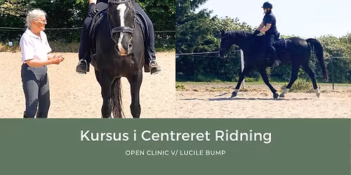 Kursus i Centreret Ridning v. Lucile Bump 