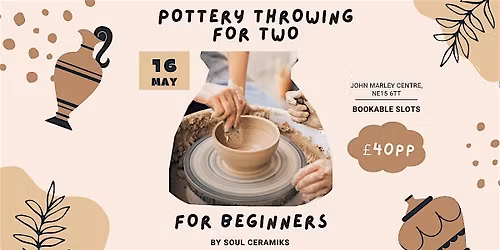 Pottery Throwing Experience for Two