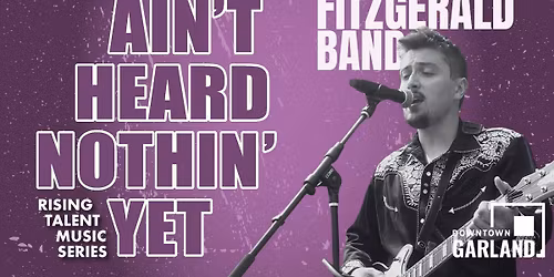 You Ain't Heard Nothin' Yet: Shane Fitzgerald
