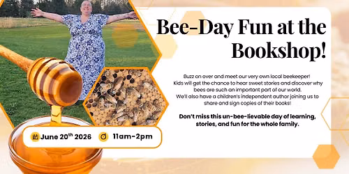 Bee-Day Fun at the Bookshop