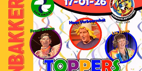 Kletsavond: Toppers in de ton