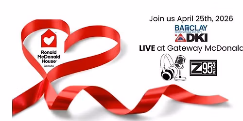 LIVE Radiothon Fundraiser for Ronald McDonald House Canada