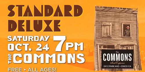 Standard Deluxe Live at The Commons \u2022 October 24, 2026