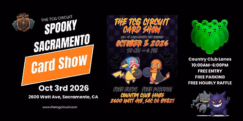 The TCG Circuit Spooky Sacramento Card Show