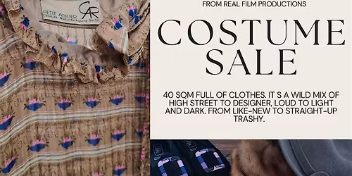 Costume \/ Clothing Sale. Fashion pieces from real film productions