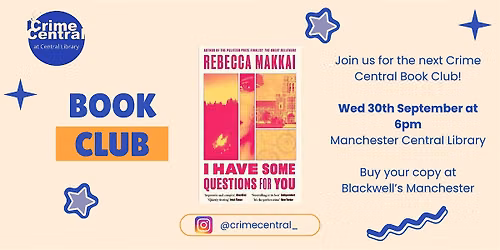 Crime Central Book Club September 2026