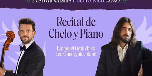  Recital de Chelo y Piano