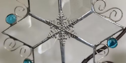 Stained Glass: Snowflake