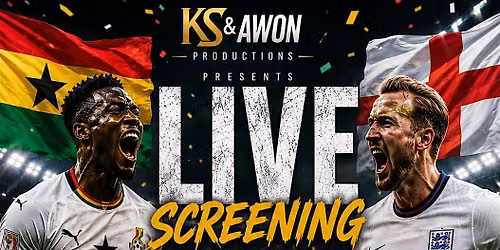 England Vs Ghana Watch Party
