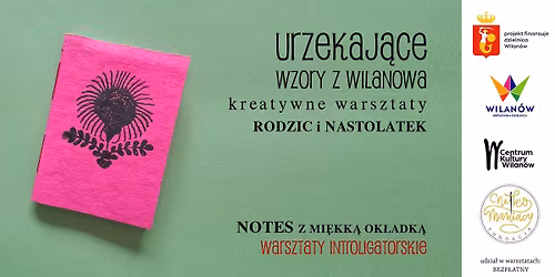 NOTES - warsztaty introligatorskie - Urzekaj\u0105ce wzory z Wilanowa