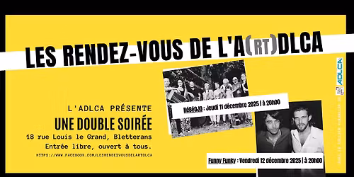 Une double-soir\u00e9e A(rt)DLCA