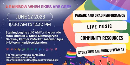 Mount Rainier Pride Celebration!