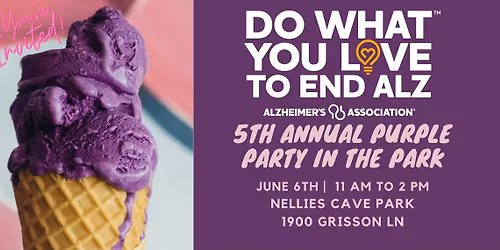 5th Annual Purple Party in the Park