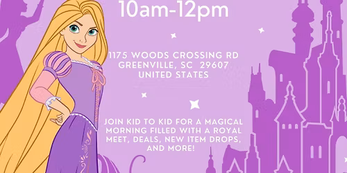 Rapunzel meet at Kid To Kid!