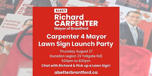 Lawn Sign Launch Party and Social