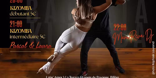 Soir\u00e9e BK & Stages de Kizomba - 7\/11\/25 \u00e0 La Terraza