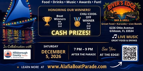 After Party & Awards for the 42nd Alafia Lighted Boat Parade