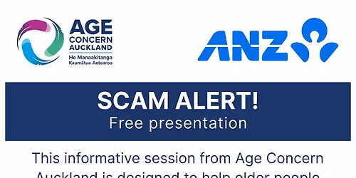 Scam Alert - Free talk by Age Concern