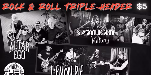 Tis the Season for a Rock and Roll Triple Header!!!