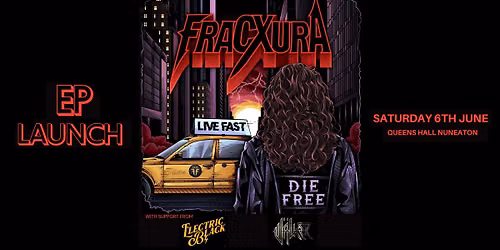 Fracxura E.P Launch + support Electric Black & W\u00c4LKER