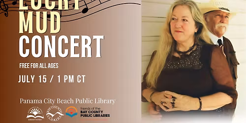 Lucky Mud Concert at the Panama City Beach Public Library