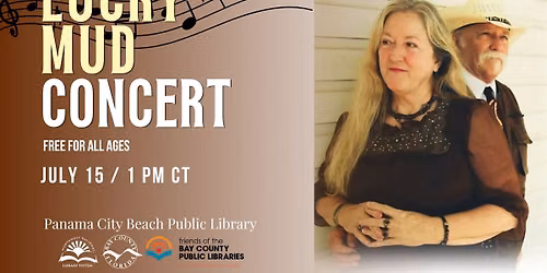 Lucky Mud Concert at the Panama City Beach Public Library