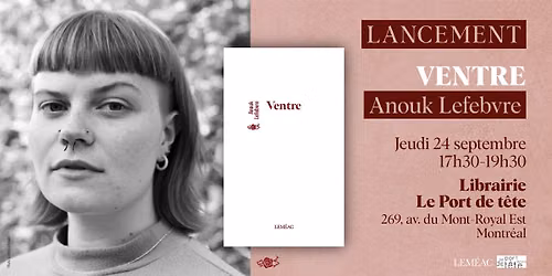 LANCEMENT | ANOUK LEFEBVRE | VENTRE