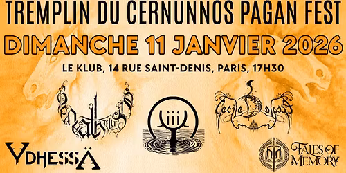 TREMPLIN DU CERNUNNOS PAGAN FEST 2026